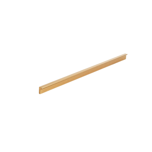 Momo Angle Pull Handle 192mm Brushed Dark Brass - Brushed Dark Brass