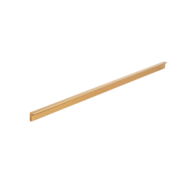 Momo Angle Pull Handle 480mm Brushed Dark Brass