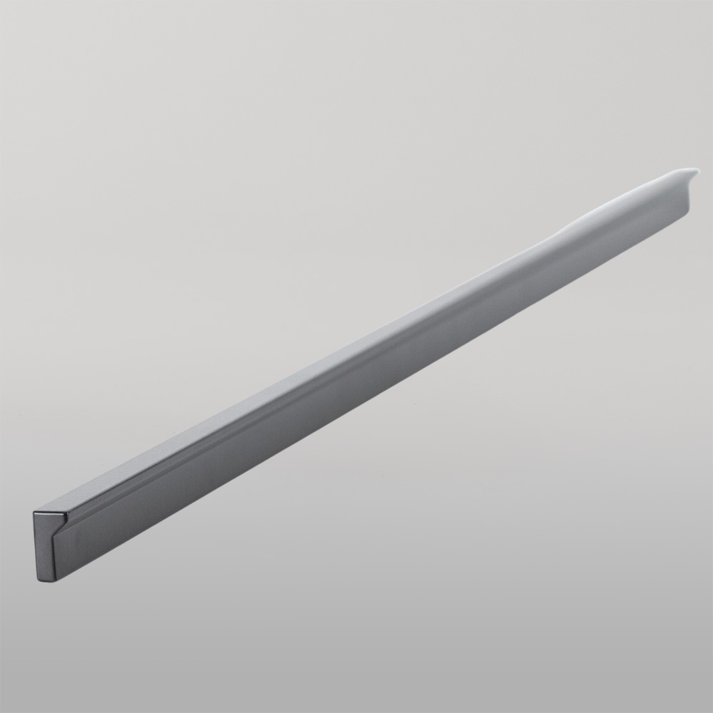 Momo Angle Pull Handle 480mm Matte Black — SpecSpace