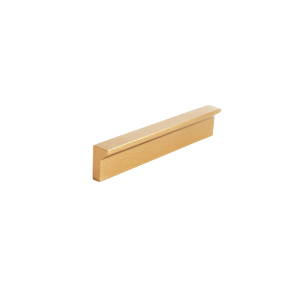Momo Angle Pull Handle 64mm Brushed Dark Brass