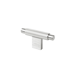 Momo Arpa T Knob 70mm Dull Brushed Nickel - Dull Brushed Nickel