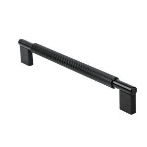 Momo Arpa D Handle 192mm Brushed Black - Brushed Black