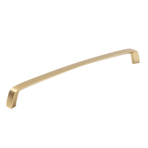 Momo Acuto D Handle 320mm Brushed Satin Brass - Brushed Satin Brass
