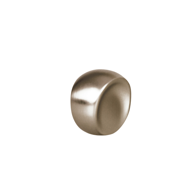 Momo Ball Knob 24mm Brushed Nickel