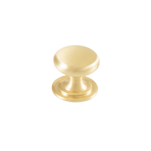 Momo Bosco Knob 32mm Brushed Matte Brass - Brushed Matte Brass