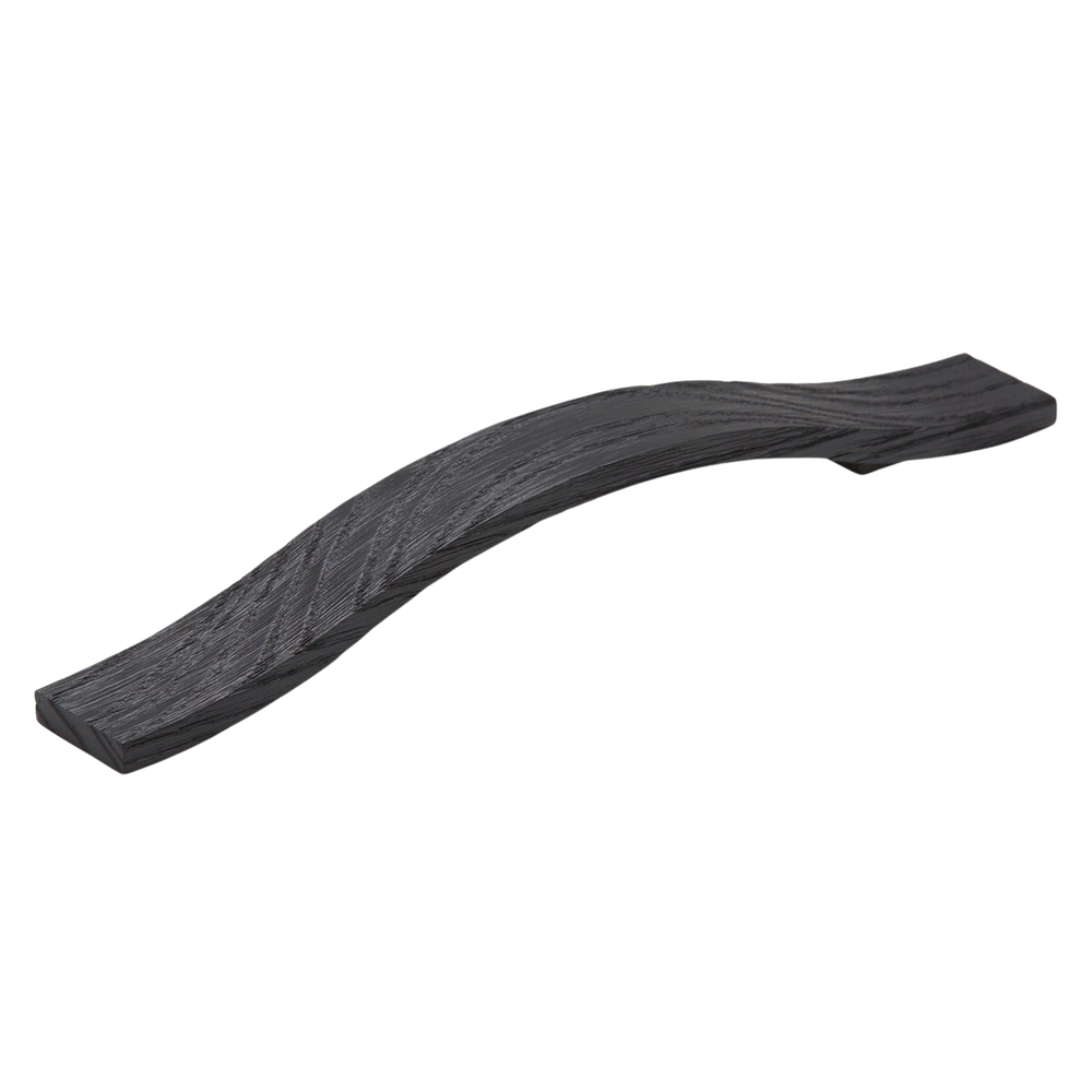 Momo Calin Timber Bow Handle 160mm Black Woodgrain