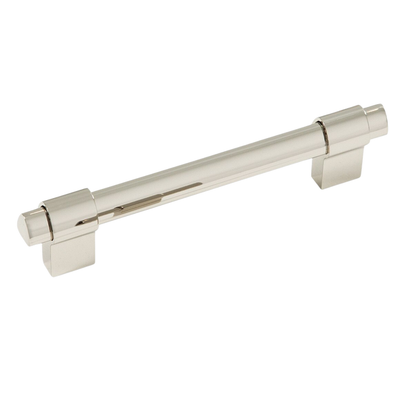 Momo Casper Bar Handle 128mm Polished Nickel