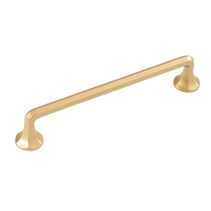 Momo Caselle D Handle 160mm Satin Brass - Satin Brass