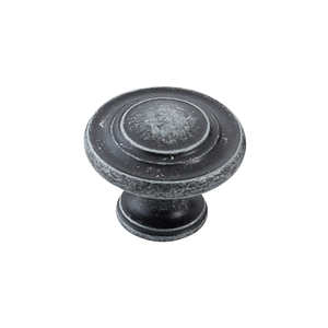Momo Florencia Concentric Knob 33mm Charcoal - Charcoal