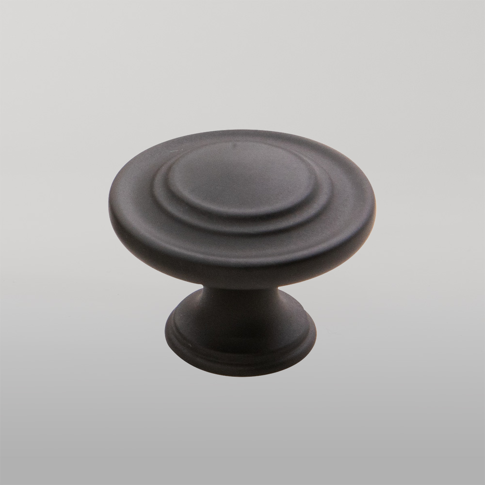 Momo Florencia Concentric Knob 33mm Matte Black