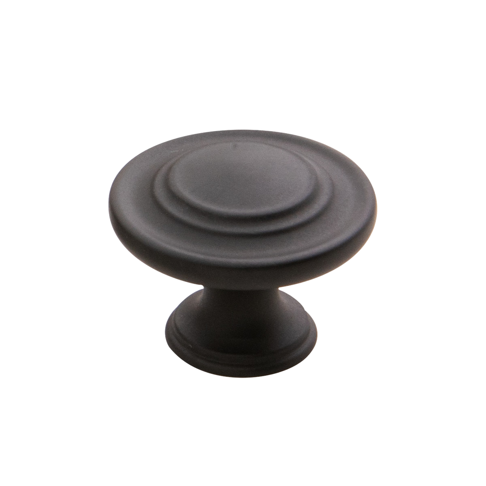 Momo Florencia Concentric Knob 33mm Matte Black