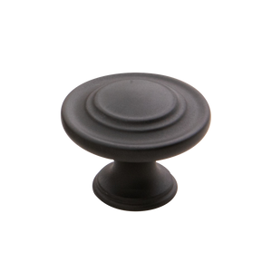 Momo Florencia Concentric Knob 33mm Matte Black - Matte Black