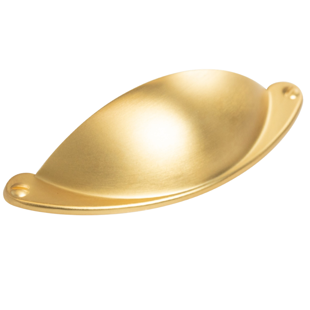 Momo Florencia Cup Pull 64mm Brushed Matte Brass