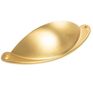 Momo Florencia Cup Pull 64mm Brushed Matte Brass - Brushed Matte Brass