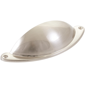 Momo Florencia Cup Pull 64mm Brushed Nickel - Brushed Nickel