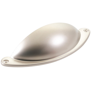 Momo Florencia Cup Pull 64mm Satin Nickel - Satin Nickel