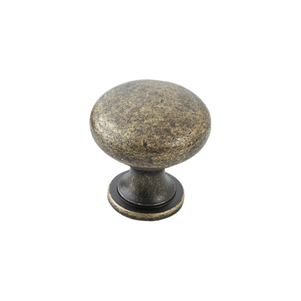 Momo Florencia Plain Knob 29mm Antique Brass