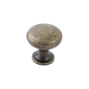 Momo Florencia Plain Knob 29mm Antique Brass - Antique Brass
