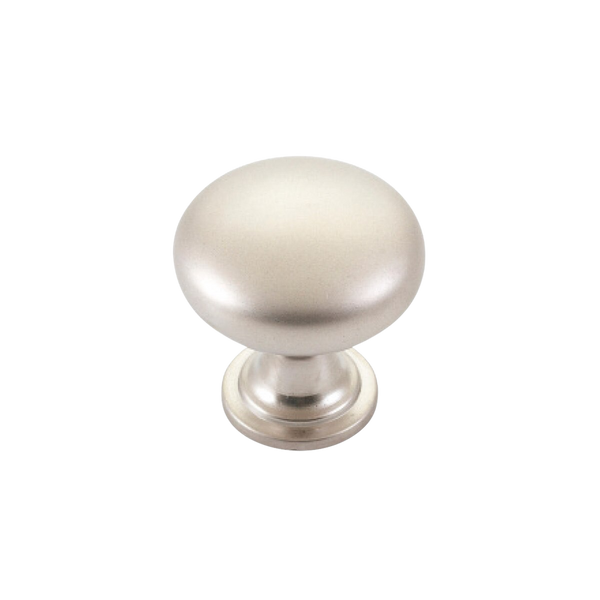 Momo Florencia Plain Knob 29mm Satin Nickel