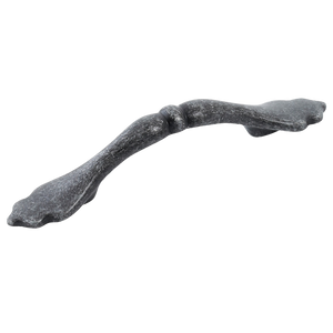 Momo Florencia Bow Handle 76mm Charcoal - Charcoal