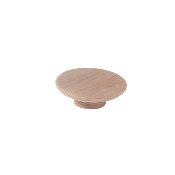 Momo Daintree Full Round Timber Handle 100mm Raw Walnut