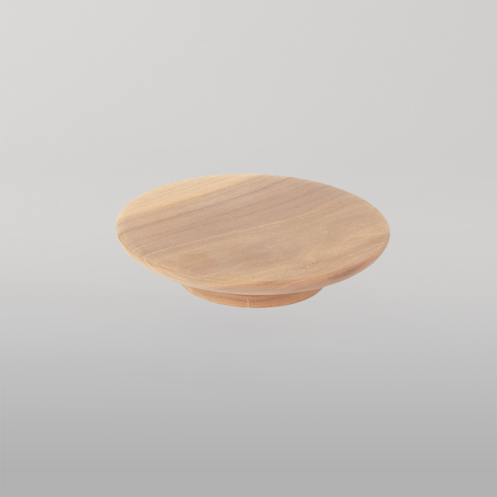 Momo Daintree Full Round Timber Handle 150mm Raw Walnut