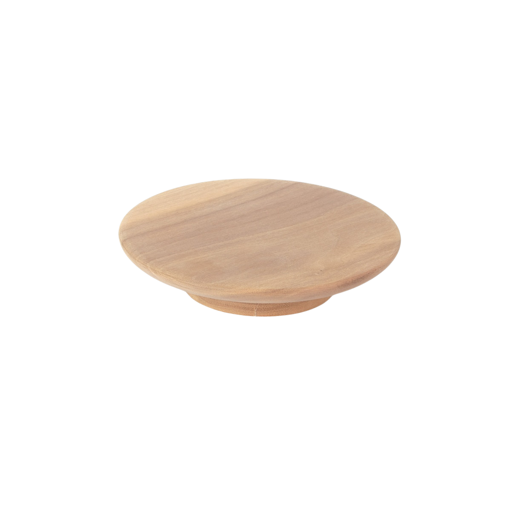 Momo Daintree Full Round Timber Handle 150mm Raw Walnut