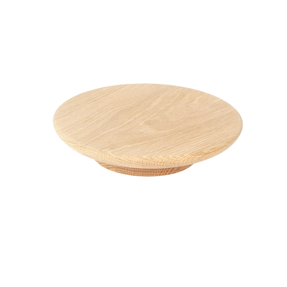 Momo Daintree Full Round Timber Handle 200mm Raw American Oak