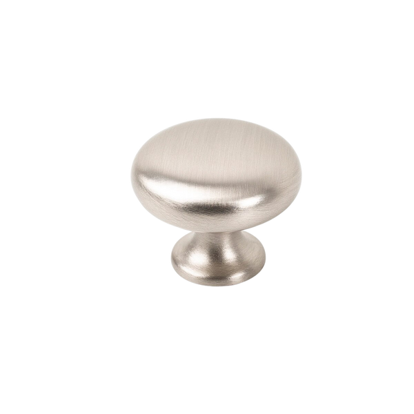 Momo Duke Round Knob 31mm Brushed Nickel