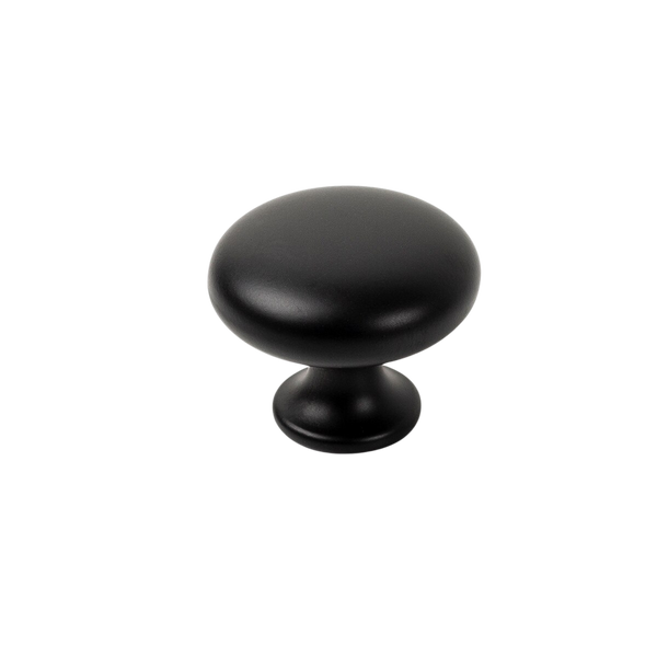 Momo Duke Round Knob 31mm Matte Black