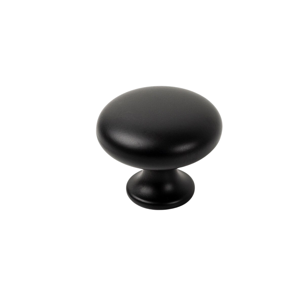 Momo Duke Round Knob 31mm Matte Black