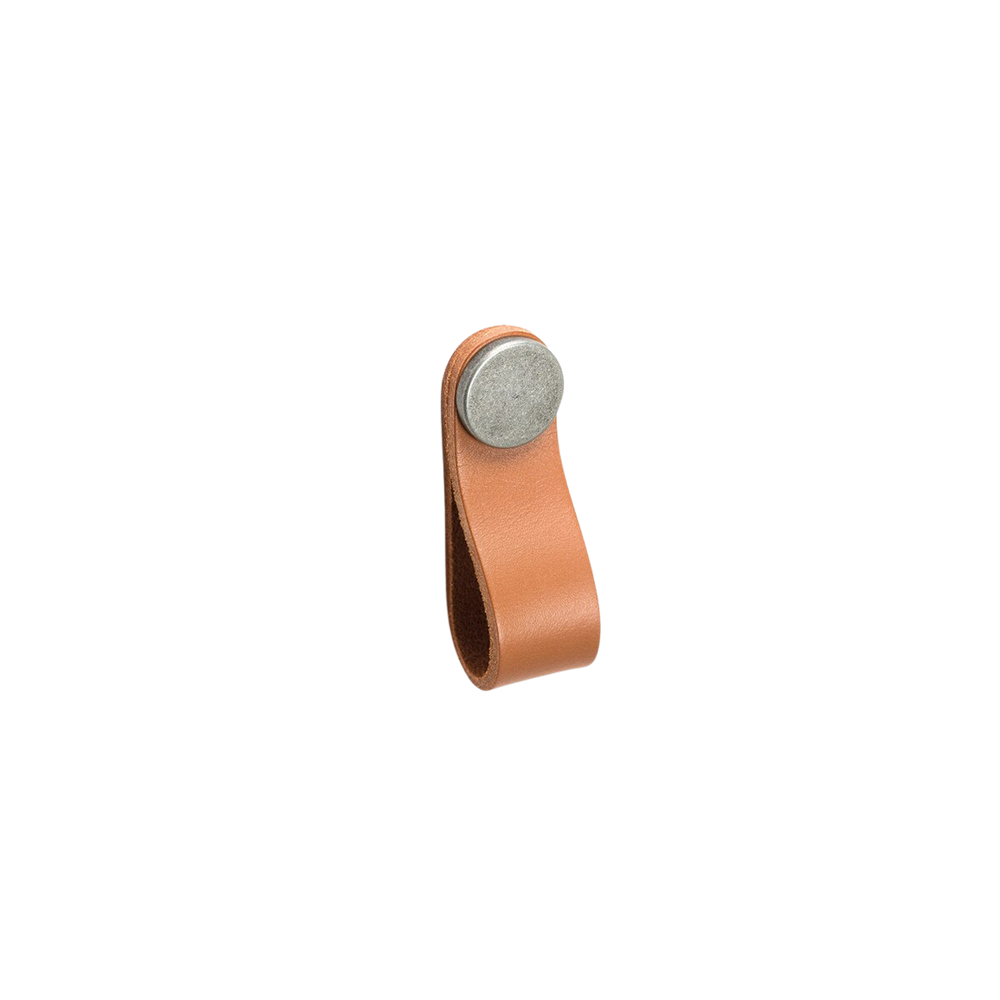 Momo Flexa Leather Pull 70mm Light Tan With Pewter Button