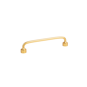 Momo Floid D Handle 128mm Brushed Gold - Brushed Gold