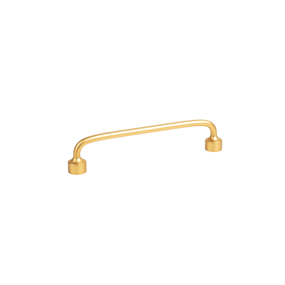 Momo Floid D Handle 128mm Brushed Gold