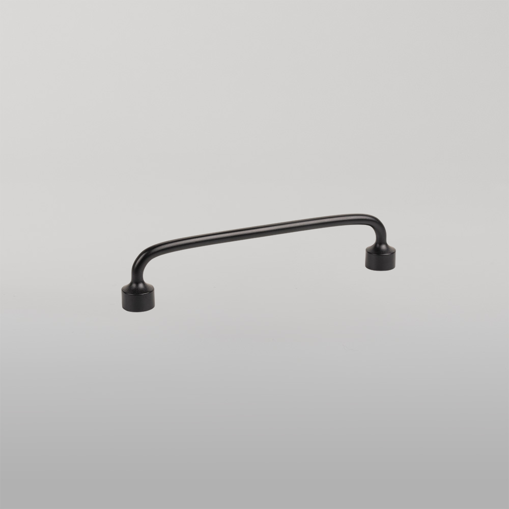 Momo Floid D Handle 128mm Matte Black