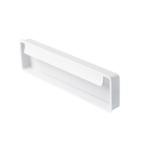 Momo Fold Flush Pull Handle 128mm Matte White - Matte White