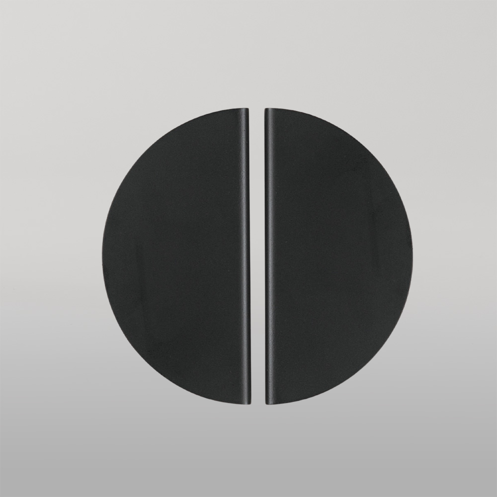 Momo Sola Half Round Lip Pull Handle 120mm Matte Black