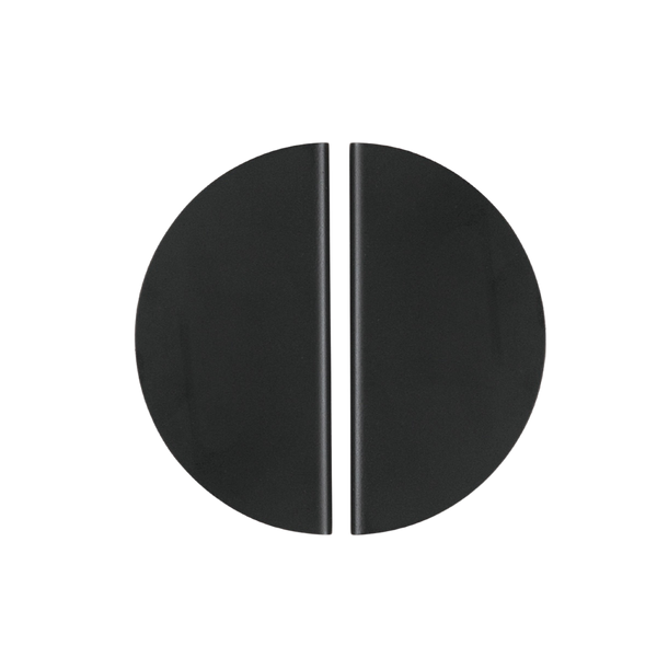 Momo Sola Half Round Lip Pull Handle 120mm Matte Black