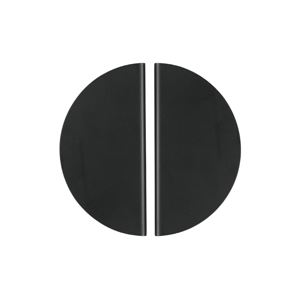 Momo Sola Half Round Lip Pull Handle 120mm Matte Black