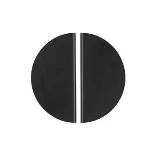Momo Sola Half Round Lip Pull Handle 120mm Matte Black - Matte Black