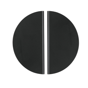 Momo Sola Half Round Lip Pull Handle 160mm Matte Black - Matte Black