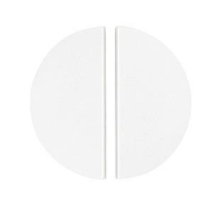 Momo Sola Half Round Lip Pull Handle 160mm White - White