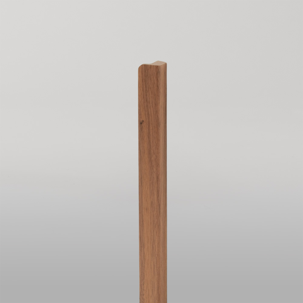 Momo Flapp Pull Timber Handle 1056mm Brushed Walnut