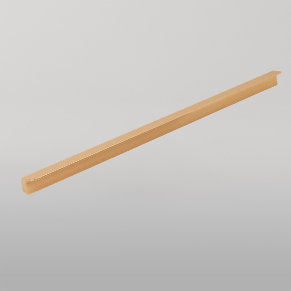 Momo Flapp Pull Handle  256mm Brushed Dark Brass