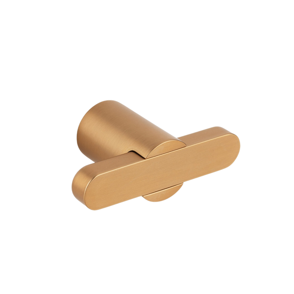 Momo Fusion T Knob 58mm Brushed Dark Brass