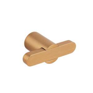 Momo Fusion T Knob 58mm Brushed Dark Brass - Brushed Dark Brass