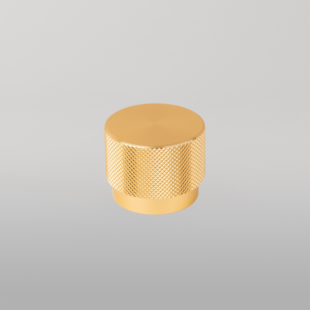 Momo Graf Round Knob 38mm Brushed Dark Brass