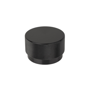 Momo Graf Round Knob 50mm Brushed Black - Brushed Black