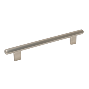 Momo Hendrix Bar Pull 160mm Dull Brushed Nickel - Dull Brushed Nickel