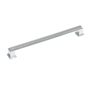 Momo Huntington D Handle 192mm Chrome Plated - Chrome Plated